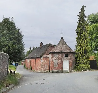 Little Bedwyn: old game larder, Manor Farm
