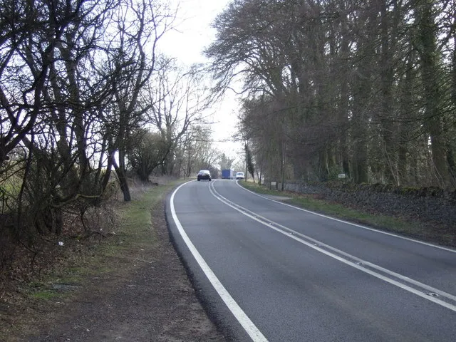 A436 heading east