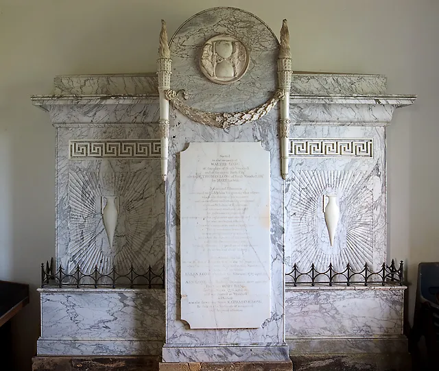 Monument to Walter Long - St Mary's church, Whaddon