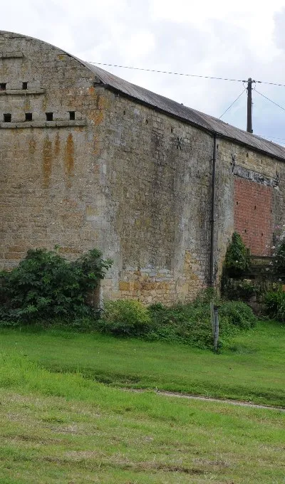 A traditional Cotswold barn