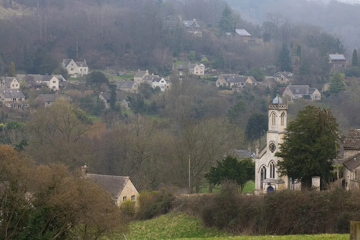 500px provided description: A view over a valley in the Cotswolds in South England on a dry but foggy morning in March. [#fog ,#foggy ,#Landscape ,#England ,#Cotswolds]