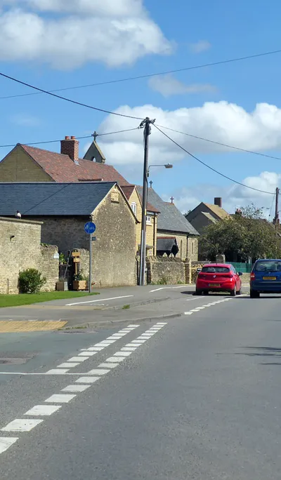 A4095 through Long Hanborough