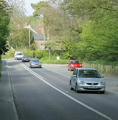 A360 heading north after leaving Potterne Only a mile or so before it meets its end at Devizes, but don't worry, you can get on the A342 there or the A361 so you will not need to turn round and come back again.
The A360 began at Salisbury.