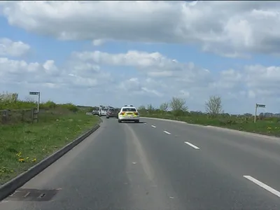 A44 - Wyre Piddle bypass crosses a bridleway