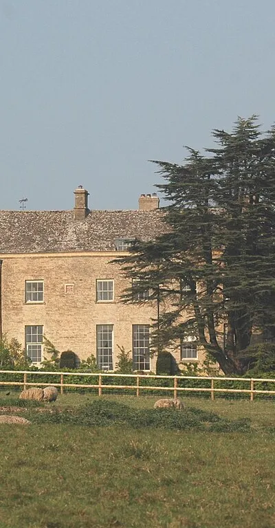 Chadlington Manor House, Chadlington, Oxfordshire: west front, added about 1800