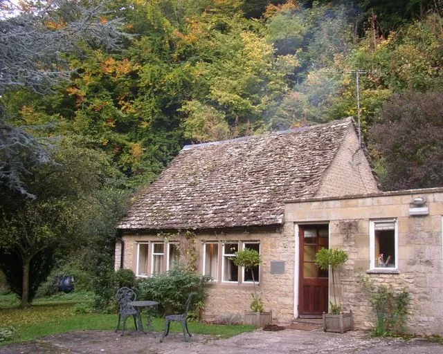 Cottage in the woods deep in the hamlet of Owlpen A cottage on the owlpen estate.