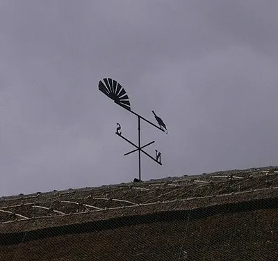 Early bird weathervane in Wilcot