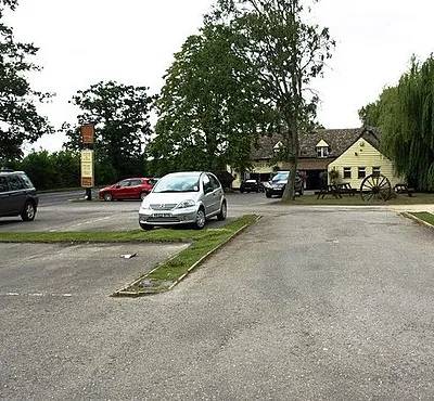 Car park at Hobnails Inn