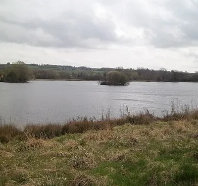 Alongside the lake