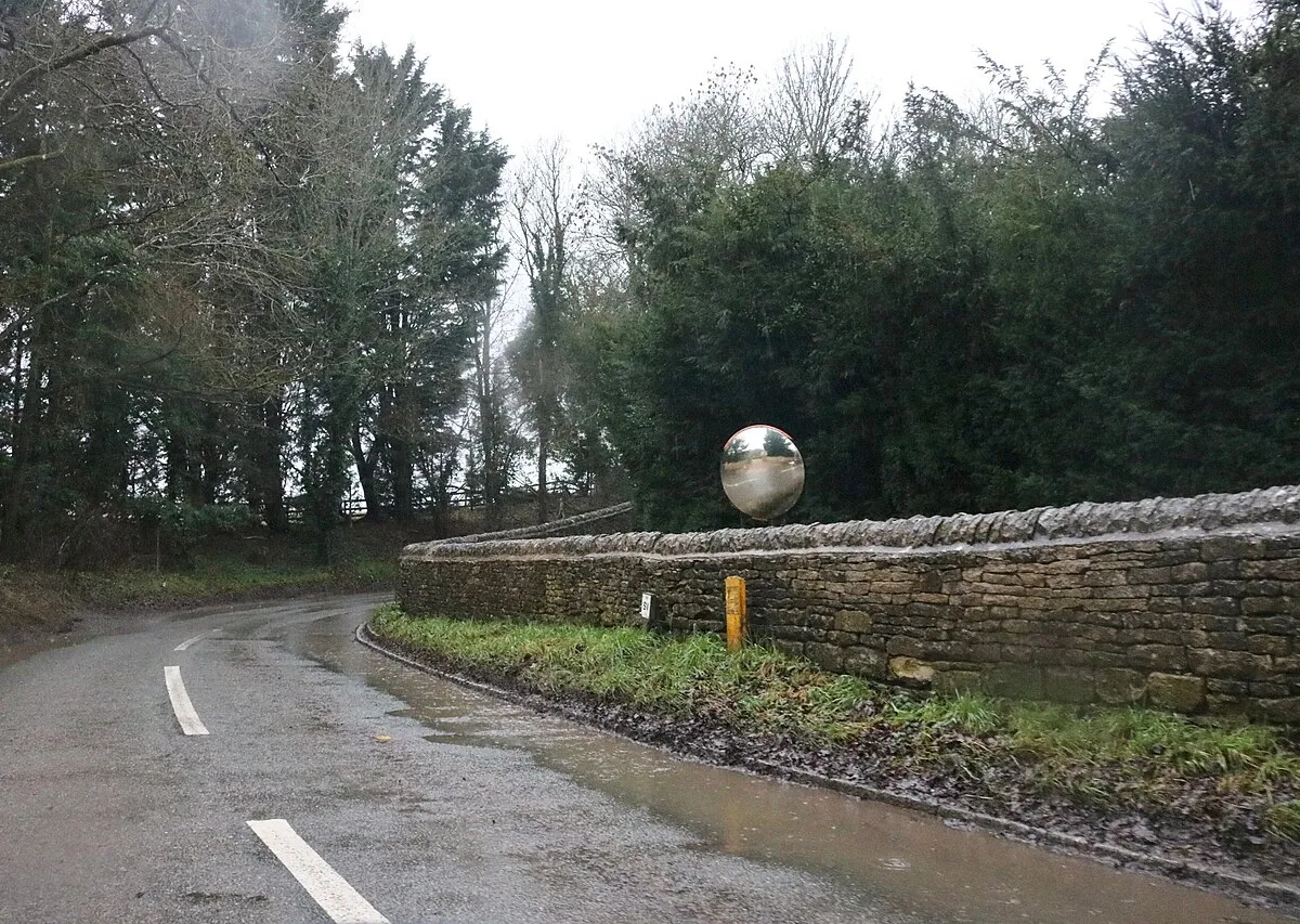 Crossing the River Glyme, Glympton