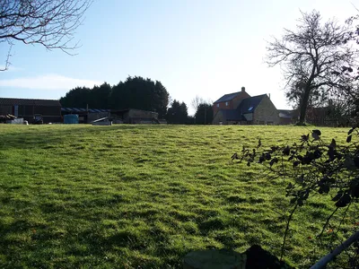 Bridge Farm, Willington Seen from the footpath.