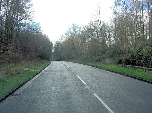 A343 penerates Pen Hill Plantation