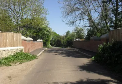 Bridge over the former M & SWJ railway line