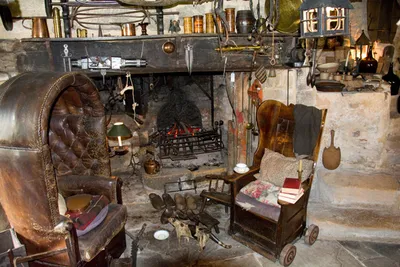 Charles Wade’s sitting room, Snowshill