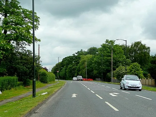 A4184 at Greenhill, Evesham
