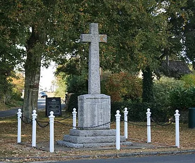 War memorial at Clanfield, Oxfordshire