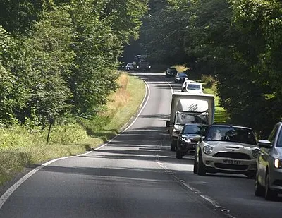 A40 at Folly Copse