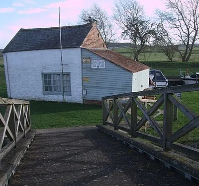 Anchor Boat Club building on the River Thames