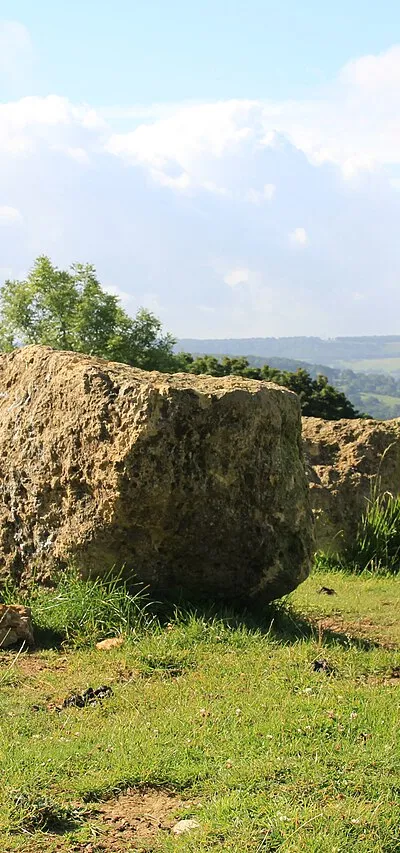 Boulders below Cleeve Cloud