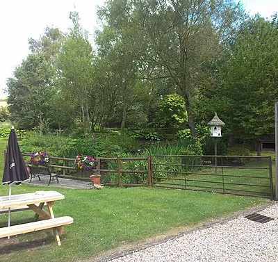 Beer Garden at The Duck on the Pond