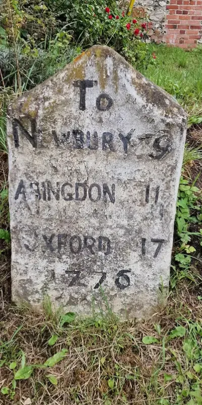 Old Milestone by High Street, East Ilsley
