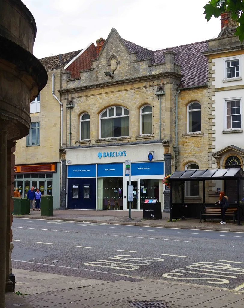 Barclays Bank, Market Square, Witney, Oxon