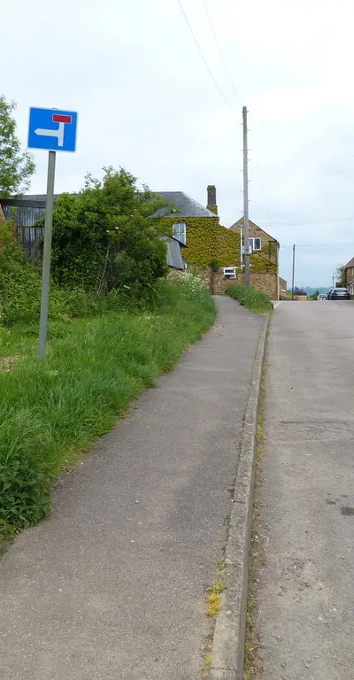 Chapel Lane in Little Bourton