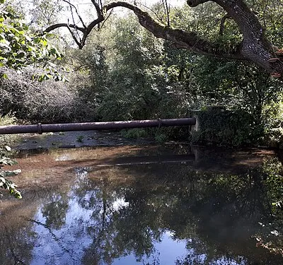 Water pipeline across River Avon (Sherston branch)