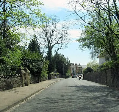 B4232 North Malvern Road at Link Top