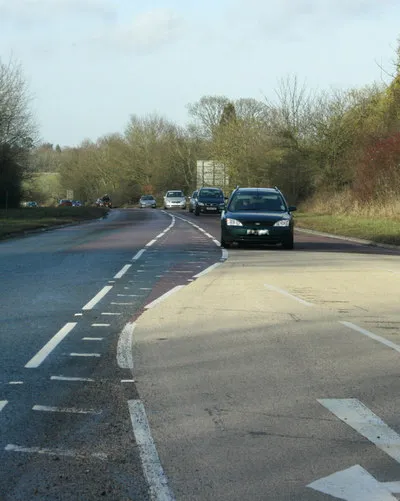 2010 : A350 heading north toward Chippenham