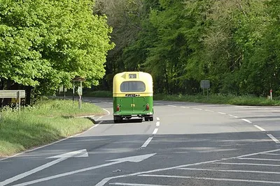 A 1950 Daimler bus