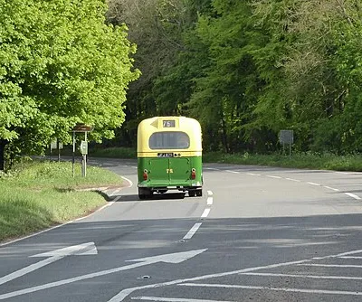 A 1950 Daimler bus