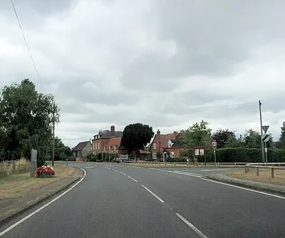 New Inn Lane junction, Abbot's Salford