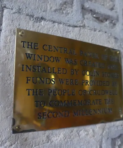 All Saints, Crudwell: millennium commemoration