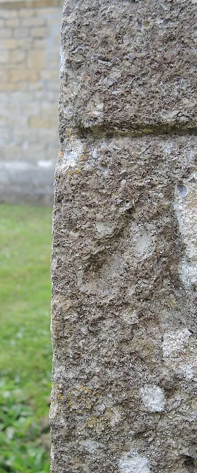 Benchmark on St Paul's, Staverton