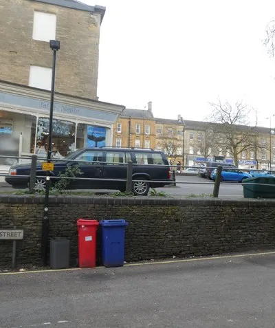 Bins in Market Street