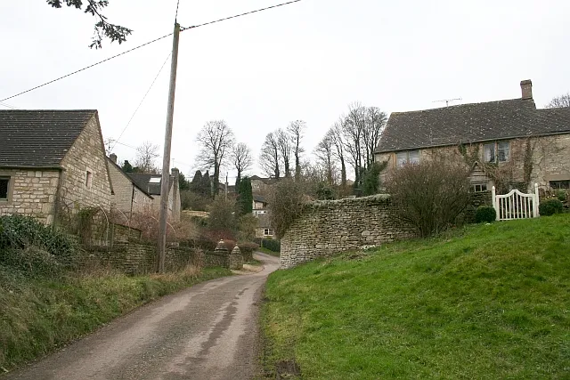 Bourne's Green A small village consisting of many small roads and a mass of glorious Cotswold stone buildings.