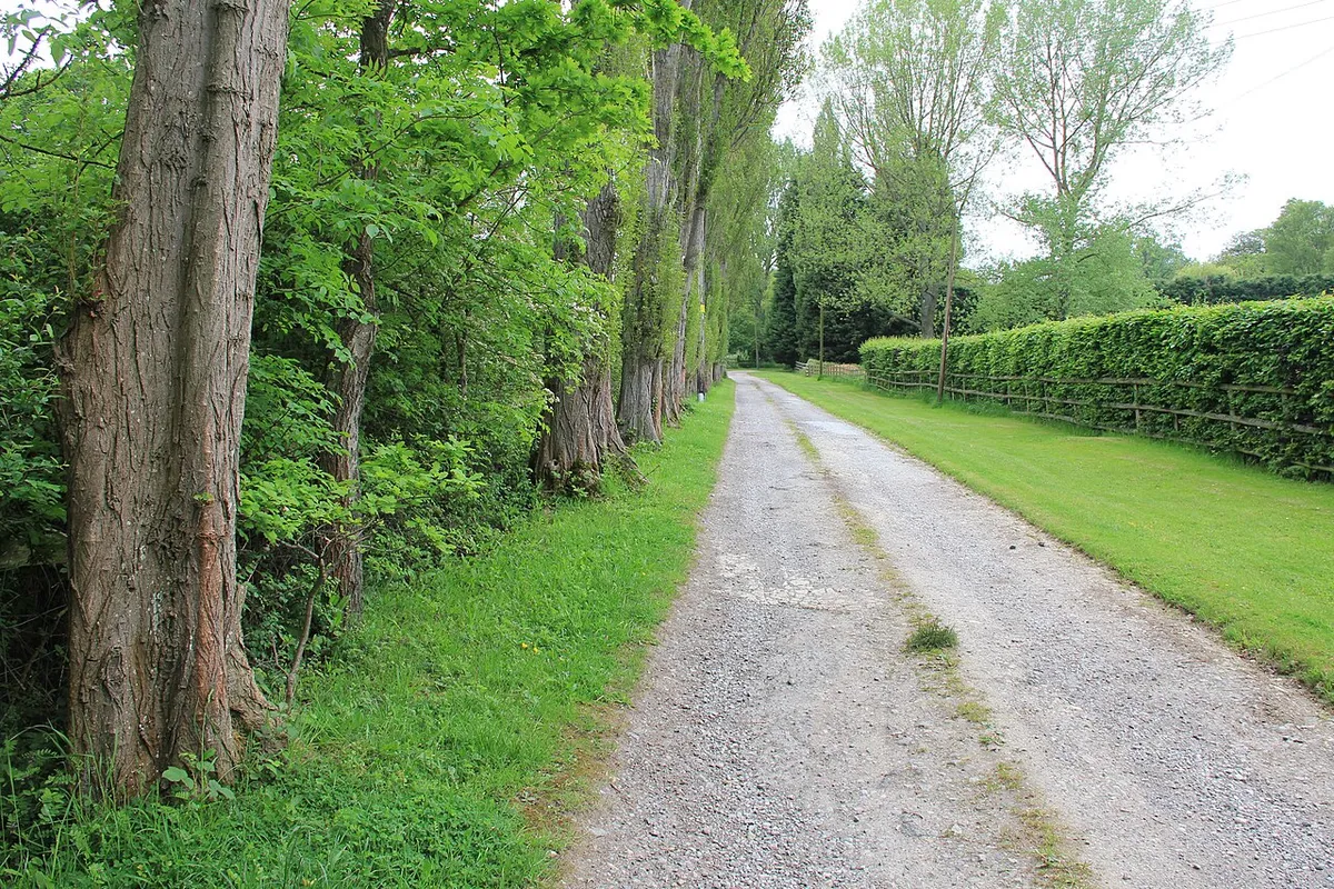 Access drive to Greenacre Farm