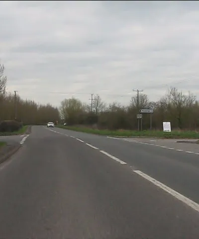 A38 at the Puckrup junction