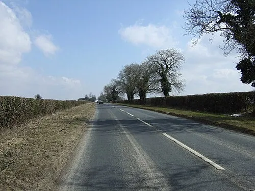 A436 heading east