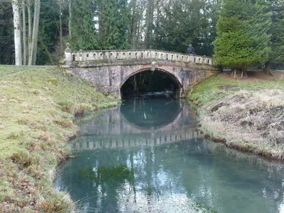 Bridge over the River Churn, Colesbourne Park