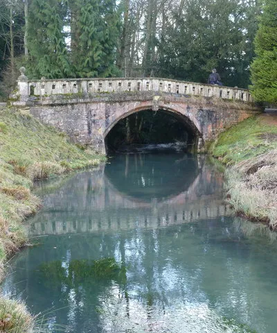 Bridge over the River Churn, Colesbourne Park