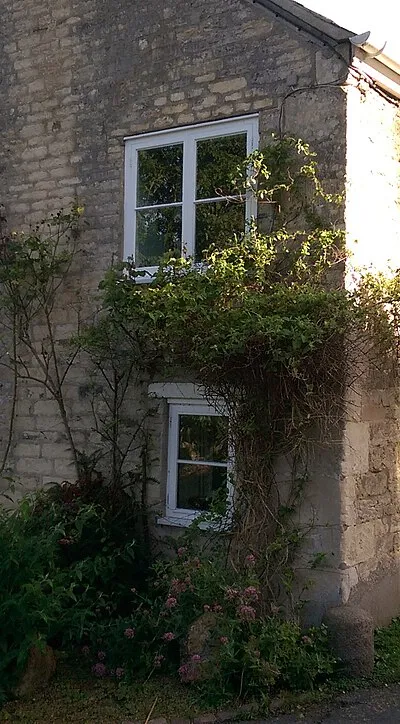 Midwinter (AKA Midwinter Cottage), Cranham, Glos. Gustav Holst is said to have written the tune "Cranham" for Christina Rosetti's carol In the Bleak Midwinter in this house.