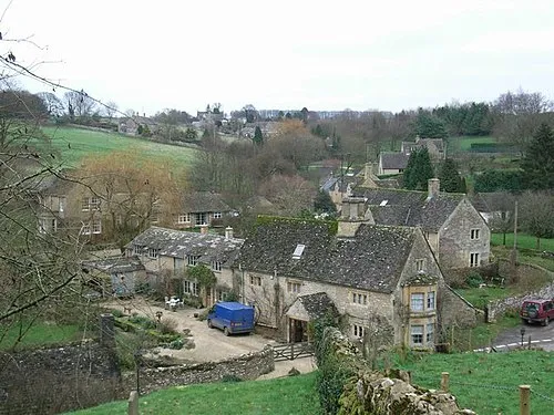 Compton Abdale, near to Compton Abdale, Gloucestershire, Great Britain.
From the Eastern end of the churchyard.