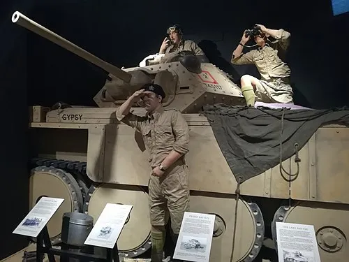 Royal Gloucestershire Hussars exhibit at the Soldiers of Gloucestershire Museum