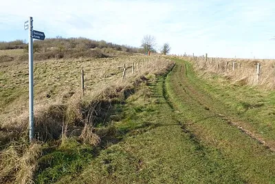 A junction of rights of way