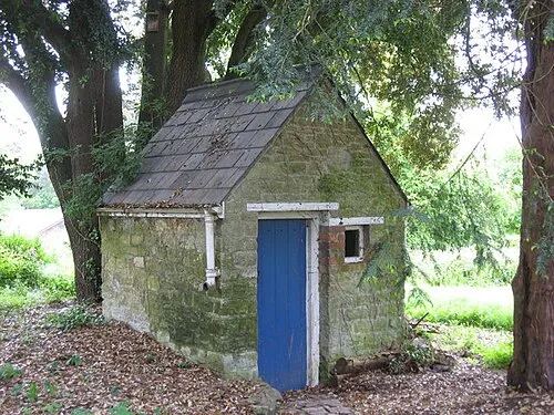 A charming little outhouse A rather well preserved outhouse behind Coate farm house, presumably once a privy.