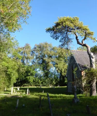 Axford Churchyard: early September 2020