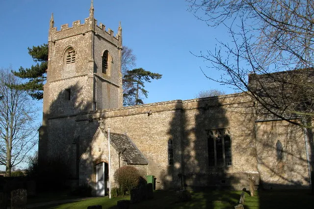 Cold Aston church, Cold Aston, GLoucestershire, England.

The church is dedicated to St Andrew.
