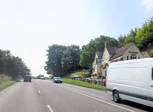 A346 passes The Plough